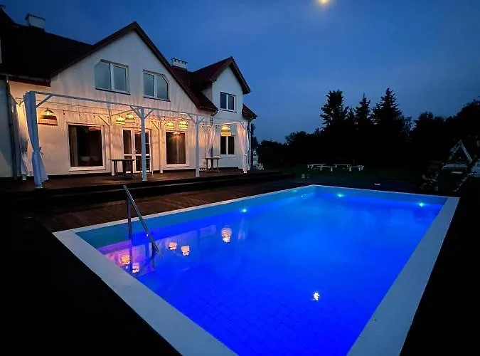 Farie Mazury Dom Na Wylacznosc Dla 20 Osob Z Basenem, Sauna I Jacuzzi Villa *
